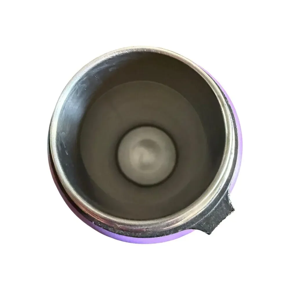 Hydro Flask Purple Insulated Stainless Steel Water Bottle with Flip/Straw Lid